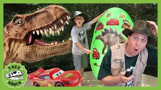 Giant Mystery Egg! T-Rex Dinosaur Surprise | Childerns Show | Fun | Mysteries with Friends