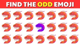 FIND THE ODD EMOJI OUT #053  | Odd One Out Puzzle | Find The Odd Emoji Quizzes