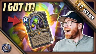 The new DK HERO CARD is OP in Arena! (FULL Run) - Hearthstone Arena