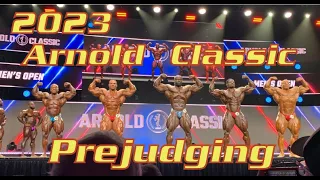 2023 Arnold Classic Mens Open Prejudging - with Nick Walker and Shaun Claurida individual routines.