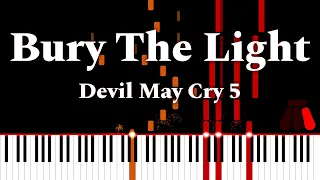 Devil May Cry 5 - Bury the Light (Vergil's Theme) | Piano Cover / Tutorial (4k)