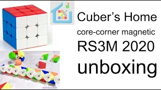 Cubers Home Core-corner magnetic RS3M 2020 unboxing