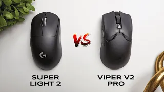 Logitech G PRO X Superlight 2 vs Razer Viper v2 Pro