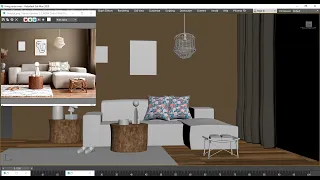 "Master Texturing: Designing a Chic Living Room in 3dsmax"