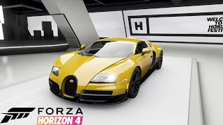 Forza Horizon 4 - Bugatti Veyron | Gameplay [4K 60FPS]