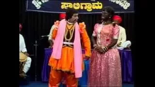 yakshagana- pratijna pallavi Halladi  jayaram shetty Hasya prasanga naku nagisuva kariyamma