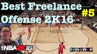 NBA 2K16 Tips and Tricks How to score + How to break defense Freelance Offense 2K16 Tutorial #65