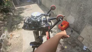 Motor de popa caiu na água, o que fazer?