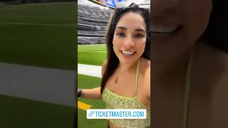 Raquel Gonzalez promotes WrestleMania  tickets 8/11/2022