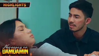 Lucas looks after Claire at the hospital | Nag-aapoy Na Damdamin