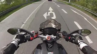 Ducati Monster 1100 fast ride