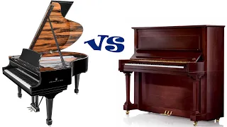 Piano Bits: Difference Between Grand and Upright Pianos