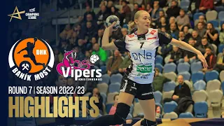 DHK Banik Most vs Vipers Kristiansand | Round 7 | EHF Champions League Women 2022/23