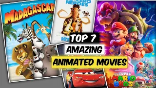 Top 7 Amazing animated movies #hollywood #movies #animation #recommended