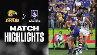 West Coast Eagles v Fremantle Highlights | Round 3, 2022 | AFL