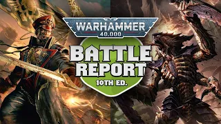 Astra Militarum vs Tyranids Warhammer 40k Battle Report Ep 107