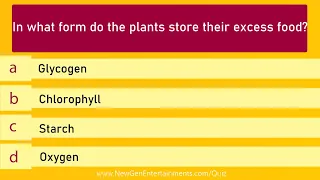 Botany Quiz | 25 Questions and Answers for All Competitive Exams | General Science MCQ | Biology 🌵☘