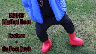 MSCHF Big Red Boot - Review and on feet look - THIS IS A MUST WATCH!