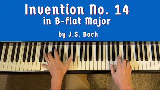 J.S. BACH: Invention 14 in B-flat Major (BWV 785)