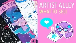 Artist Alley - What to Sell at a Convention