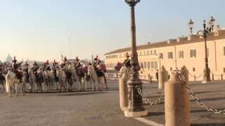 Cambio della Guardia solenne Festa del Tricolore 2013 - Fanfara Carabinieri a Cavallo