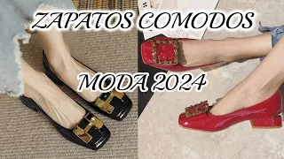 ZAPATOS de MODA 2024 COMODOS ELEGANTES Y BONITOS/ CALZADO COMODO BONITO Y ELEGANTE DE moda 2024