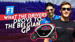 What the F1 drivers drove to the 2022 Belgian GP