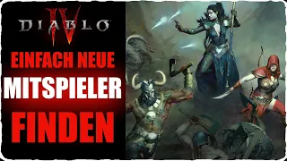 Diablo 4 Deutsche Mitspieler finden und Gruppe gründen - Für Playstation Xbox oder PC