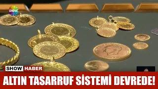 Altın tasarruf sistemi devrede!