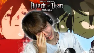 SO BEAUTIFUL 😭 ATTACK ON TITAN FINAL OPENING & ENDING REACTION