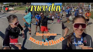 BARCELONA MARATHON VLOG: RACE DAY & review | a few days in Barcelona