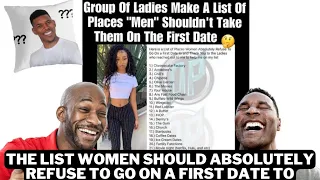 Women’s First Date List Goes Viral, The List Women Should Absolutely Refuse To Go On First Date To