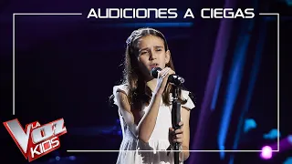 Martina Ramos - Easy on me | Blind auditions | The Voice Kids Antena 3 2023