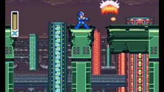 Let's Play MegamanX Part1: Intro+HighWay [RUS]