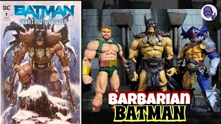 DC Direct BARBARIAN BATMAN (Fight the Frozen) McFarlane Toys Page Punchers Action Figure Review