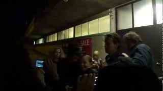 Axl Rose after show in Basel 2012 - PART 1 of 2