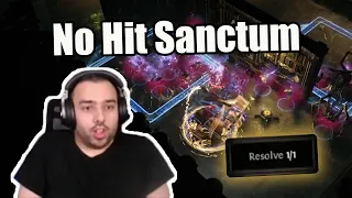 I tried a NO HIT Sanctum for the RAREST ring in Path of Exile Sanctum