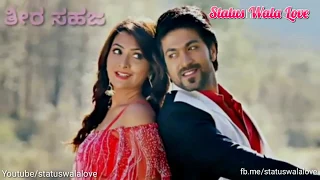 Love Kannada whatsapp status  upavasa e kannige - Mr and Mrs Ramachari | Yash | Radhika