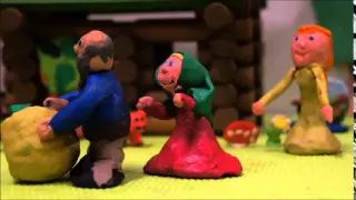 GKRS claymation of the Russian folk tale "The Turnip" ("Репка")