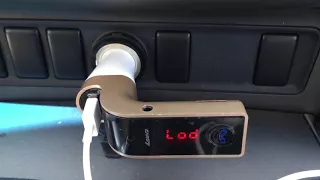 Bluetooth Car Hands-Free Modulator With Aux TF USB Port And Charger
