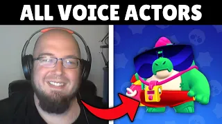 All Brawlers Voice Actors In Real Life!