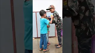 Bhai Behan ka pyar ♥️ Emotional Video Village Life #shorts #viral #bhai #sister #army