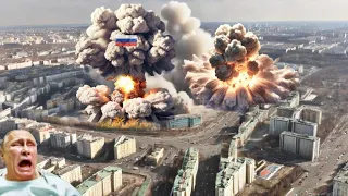 HAPPENING NOW! Goodbye Putin, Ukraine's nuclear launch wiped out the Russian city of the Kremlin