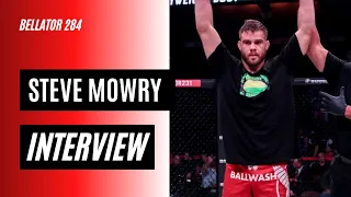 STEVE MOWRY TALKS VALENTIN MOLDAVSKY FIGHT AT BELLATOR 284...