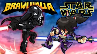 Darth Vader DESTRUCTION • Team Star Wars has ARRIVED! • Brawlhalla + Star Wars • 1v1