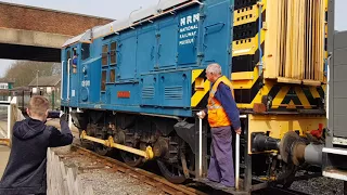 Shunting demo at locomotion shildon with 08 and 03 shunter