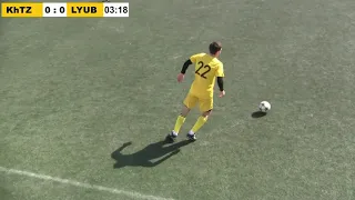 ХТЗ U - 17 -  ДЮСШ Люботин U - 17 - 2 : 1 (1 тайм)