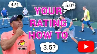 Do YOU KNOW your Pickleball Rating??