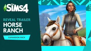 The Sims 4 Hästranch Expansion Pack: officiell presentationstrailer