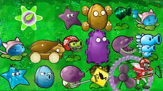 PVZ Plant-food Compilation1,Fusion Plant vs zombie - Who Will Win ?Mutant Peashooter Use Plant Food